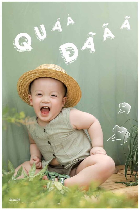 chụp ảnh em bé Sukids