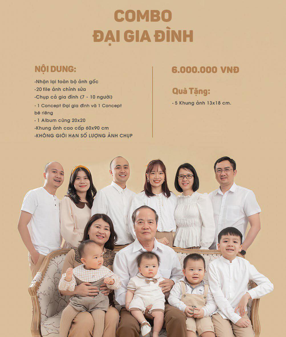 chụp ảnh gia đình