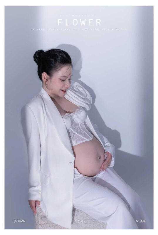 chụp ảnh mẹ bầu