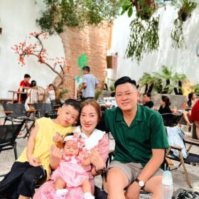 chụp ảnh em bé