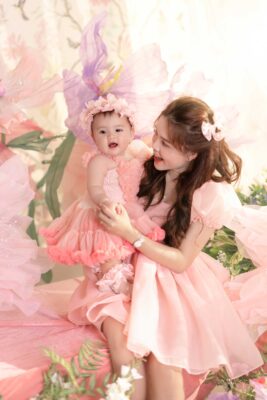 Chụp ảnh cho bé và gia đình