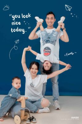Ý tưởng chụp ảnh gia đình siêu đẹp