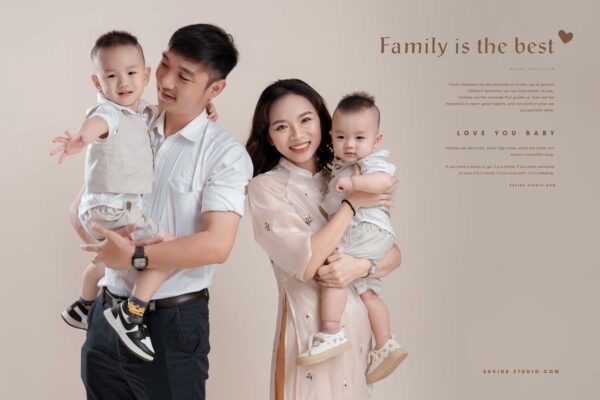 Bỏ túi kinh nghiệm chụp ảnh gia đình Buôn Ma Thuột