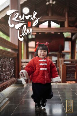 chụp ảnh trung thu cho bé