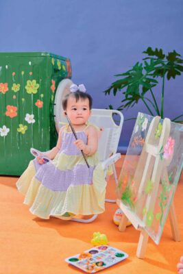 Ý tưởng chụp ảnh cho bé gái 1 tuổi