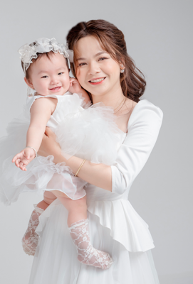 ý tưởng chụp ảnh mẹ và con gái